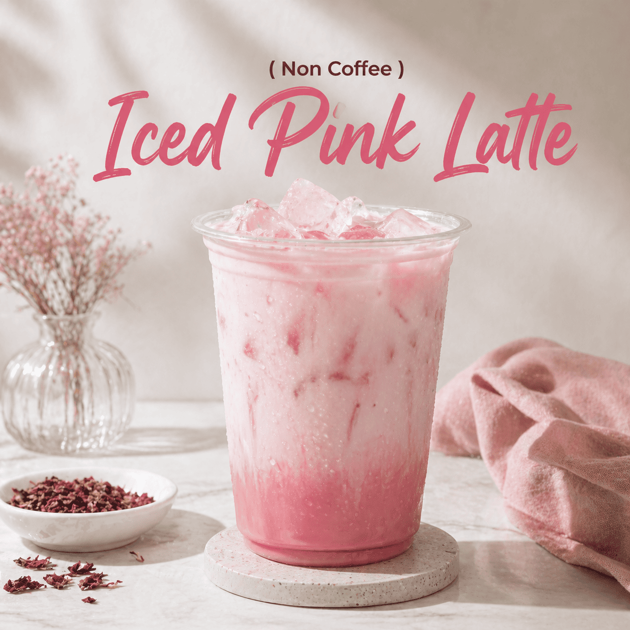 Iced Pink Latte – Ottoman Coffee Brewers